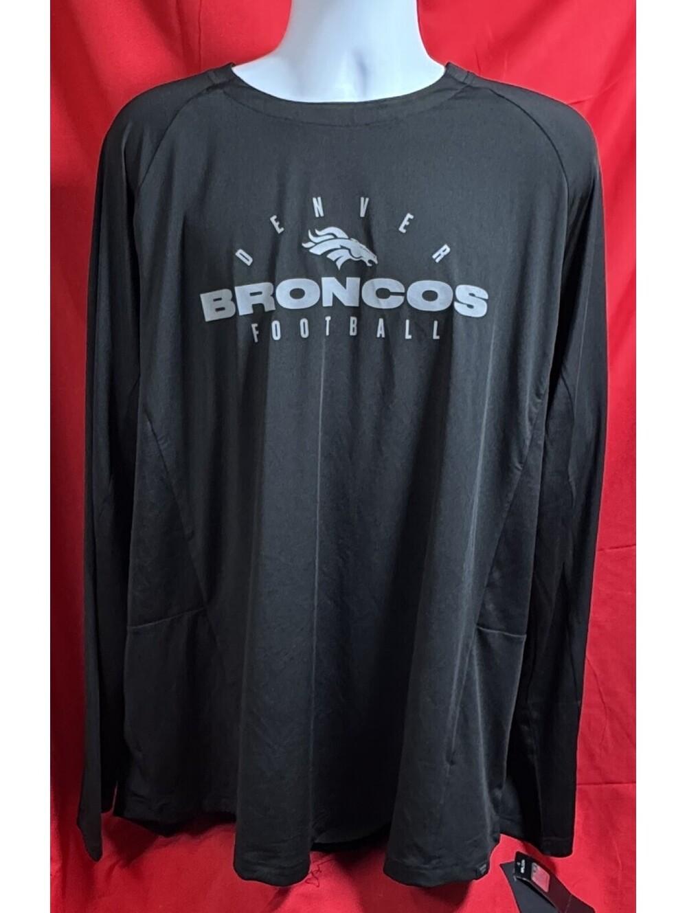 Denver Broncos Fanatics Coverage Scheme Long Sleeve T-Shirt Mens 3XL NWT NEW